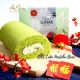 ROLL CAKE MATCHA BEAN 15 CM